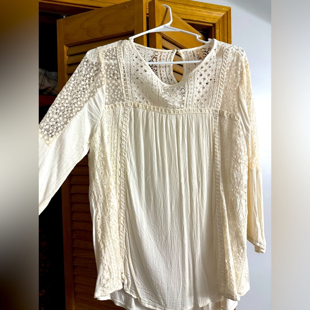 White shirt gently used